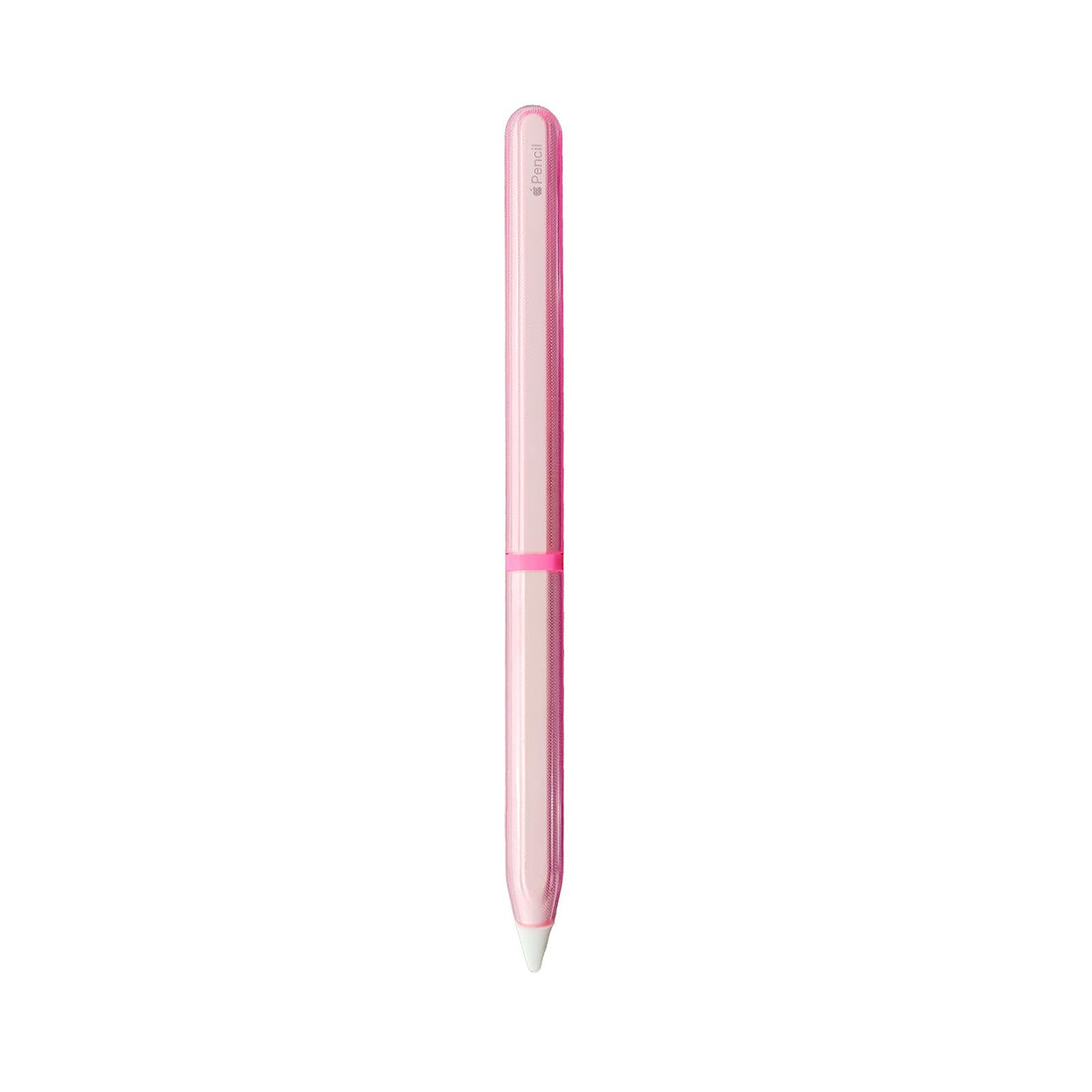 Pink Protective Pencil Case with 2 Silicone Tip Covers H599