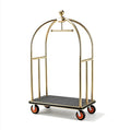 73" Luggage Cart with Garment Rail, 1300LB Capacity Q8309