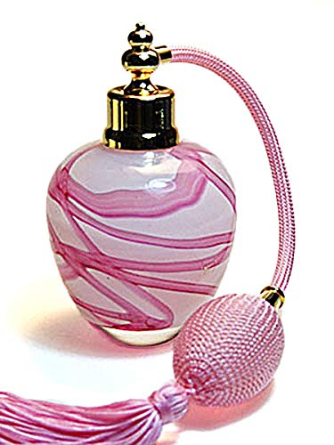 Crystal Glass Refillable Perfume Bottle with Atomizer Spray C484