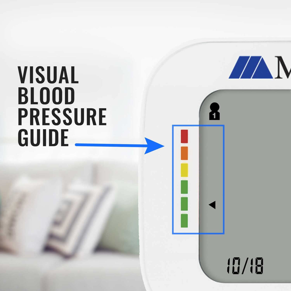 Talking Blood Pressure Monitor with Storage Case C428323