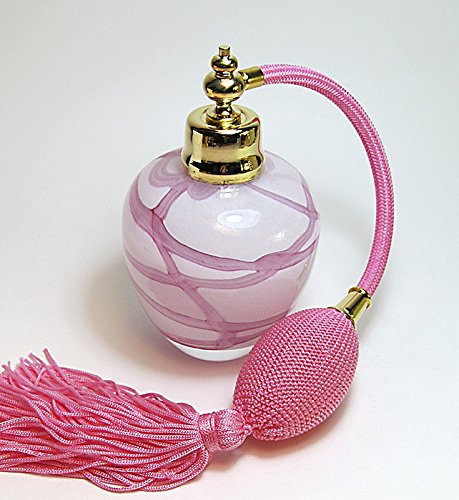 Crystal Glass Refillable Perfume Bottle with Atomizer Spray C484