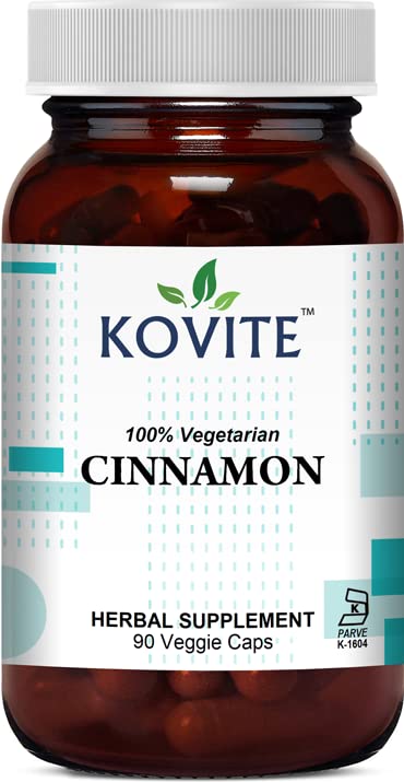 Organic Cinnamon 1000 mg 90 Vegetable Capsules F7423