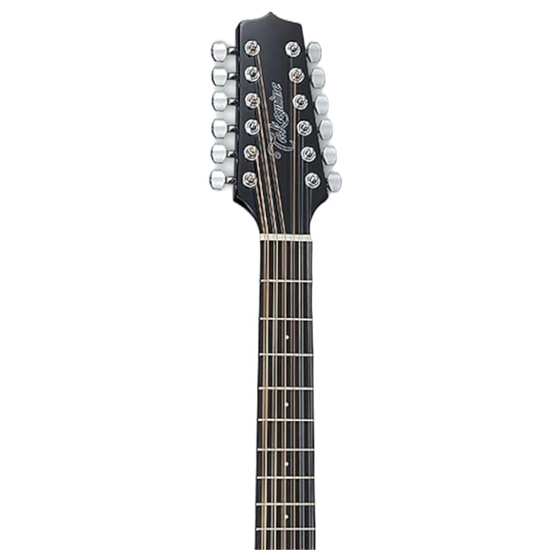 12-string Acoustic-electric Guitar Black D80708