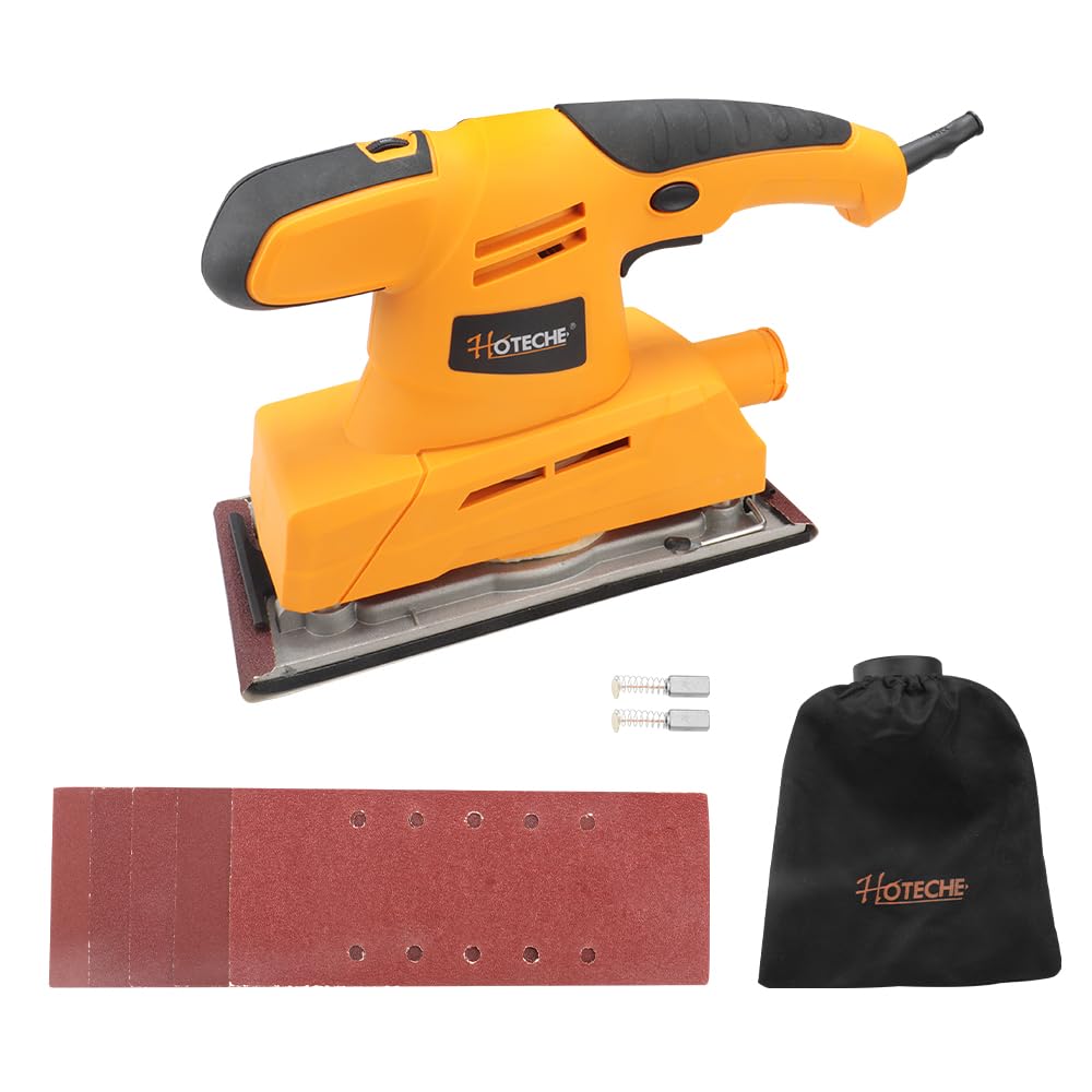 3.17 Amp Variable Speed Orbital Sander with Dust Bag T776