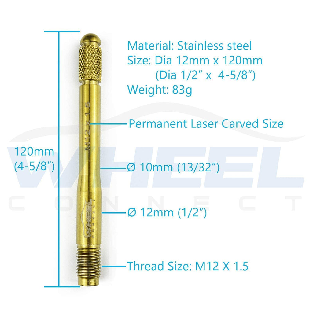 Stainless Steel Wheel Alignment Pin Set of 4 F4792