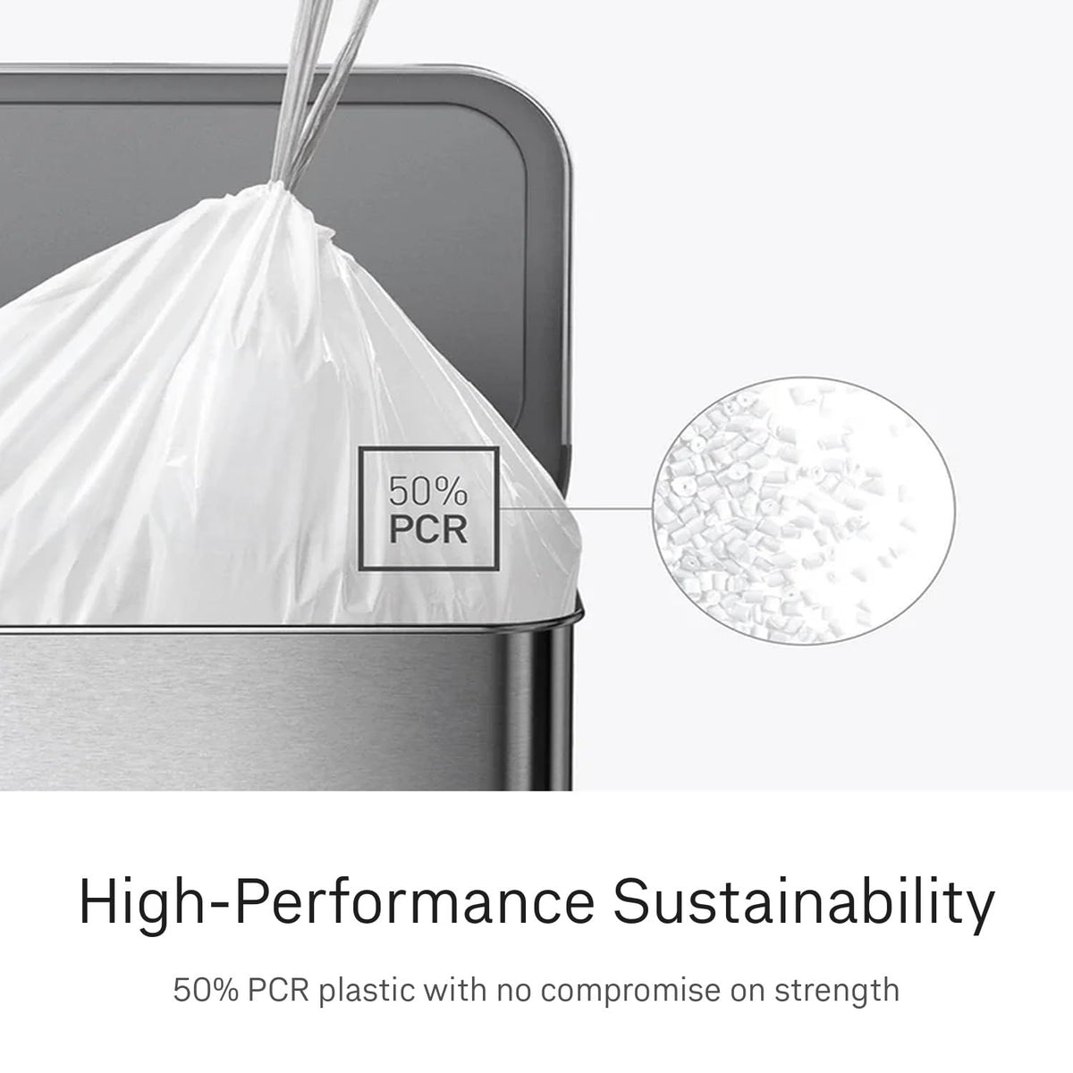 90 Count Drawstring Kitchen Trash Bags A654014