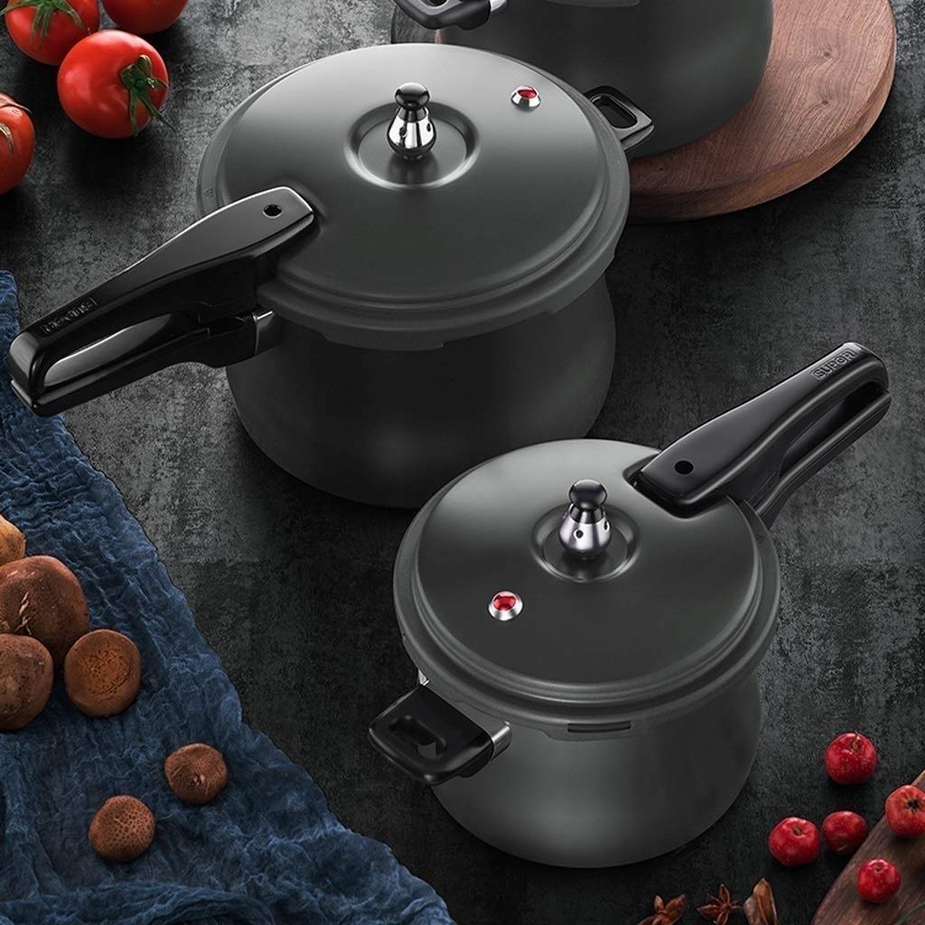 Stainless Steel Dishwasher Safe Cadmium Free Pressure Cooker Black 3L D792
