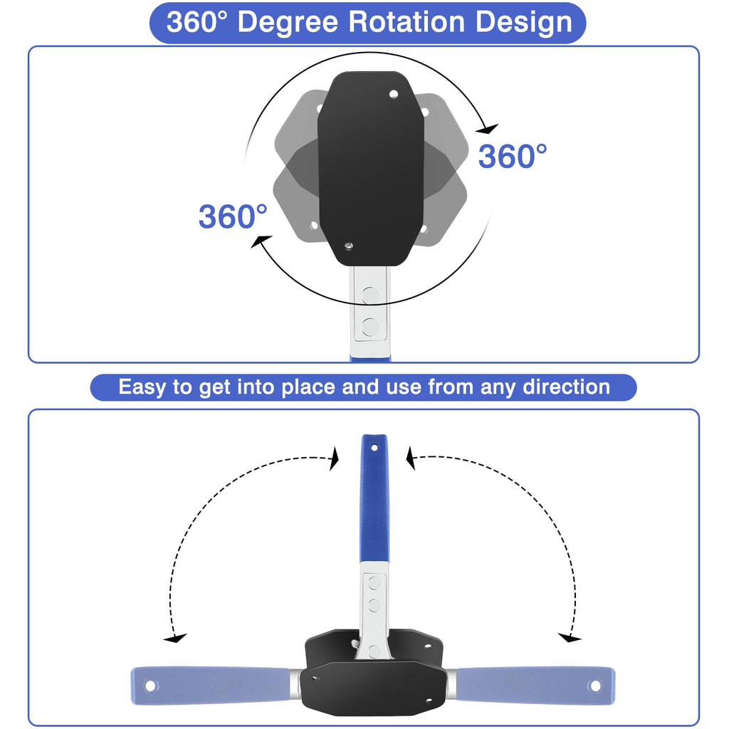 Brake Caliper Compression Tool with 2 Hooks & 360° Rotating Ratchet D260