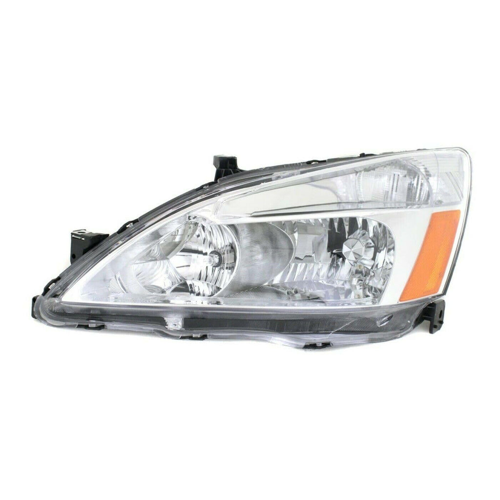 Headlight Set Left Right Clear Lens B5678