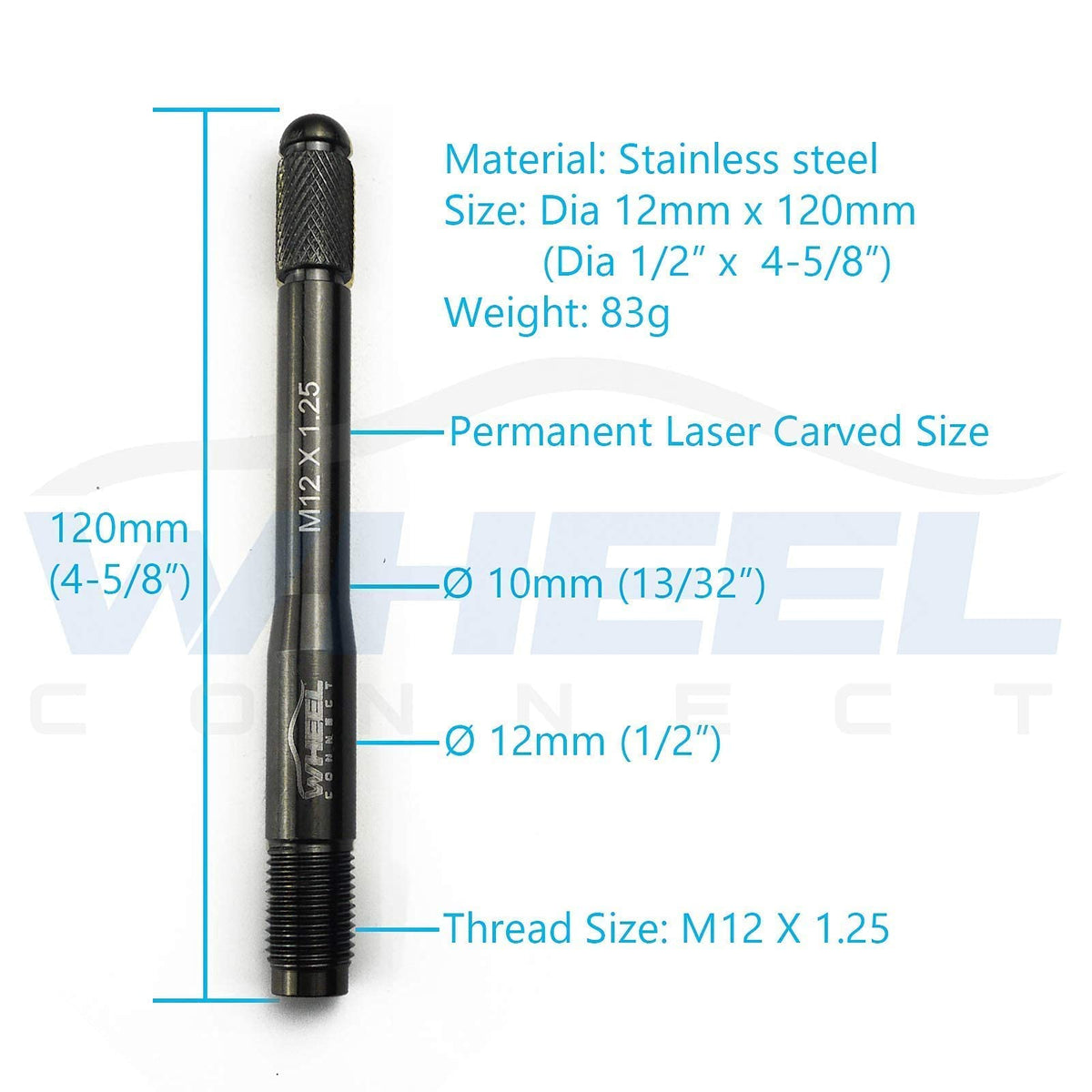 Stainless Steel Wheel Alignment Pin Set of 4 F4792