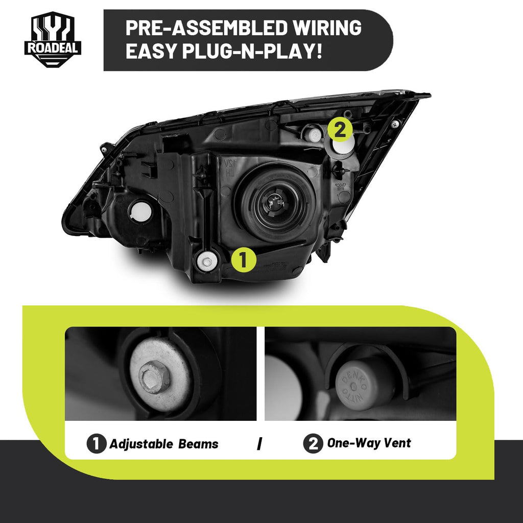 Headlights for 2007-2011 Honda CR-V E573697