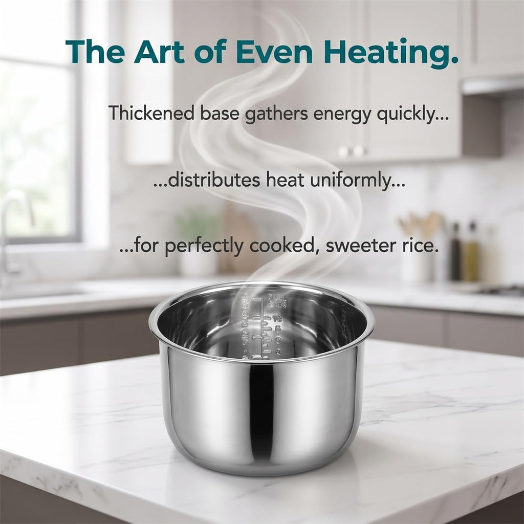 Stainless Steel 3L Rice Cooker Inner Pot Y616615
