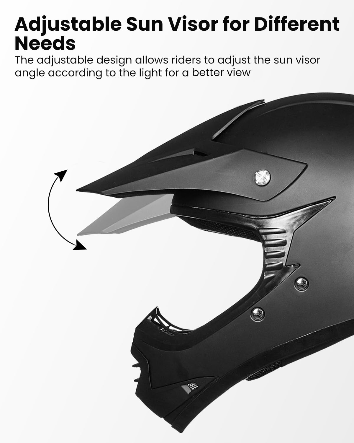Kids Full-Face Dirt Bike Helmet C877