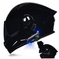 Modular Bluetooth Motorcycle Helmet DOT Approved Dual Visor Flip up M742804