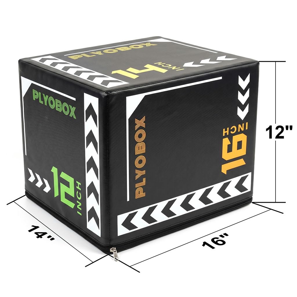 3-in-1 Plyometric Jump Box C4180