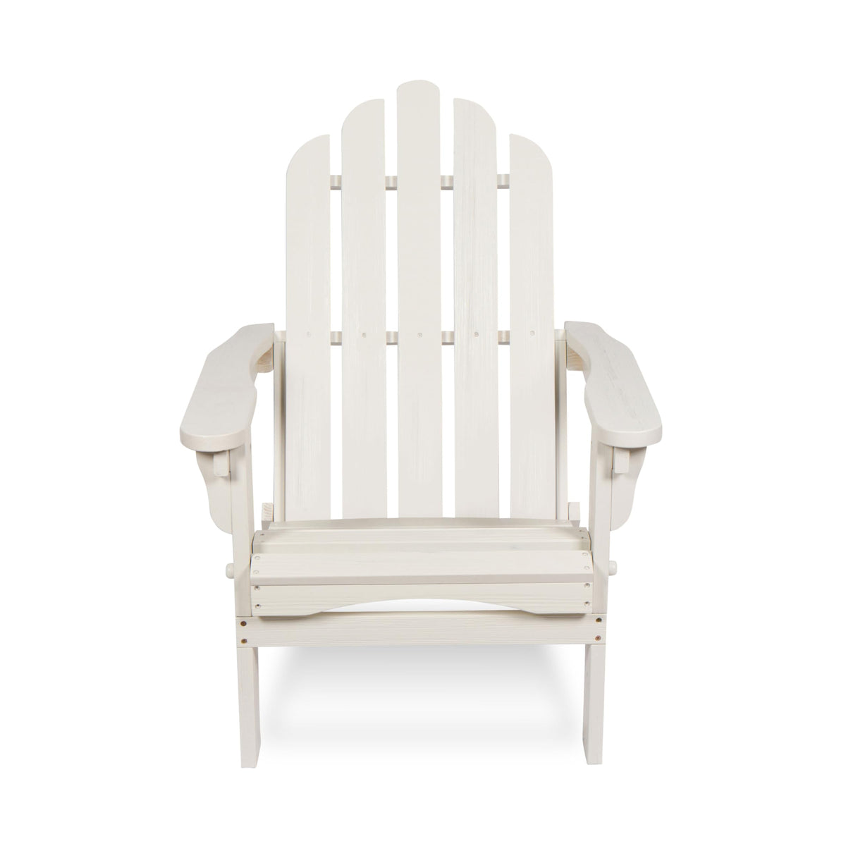 Eggshell White Wooden Outdoor Folding Chair G9400