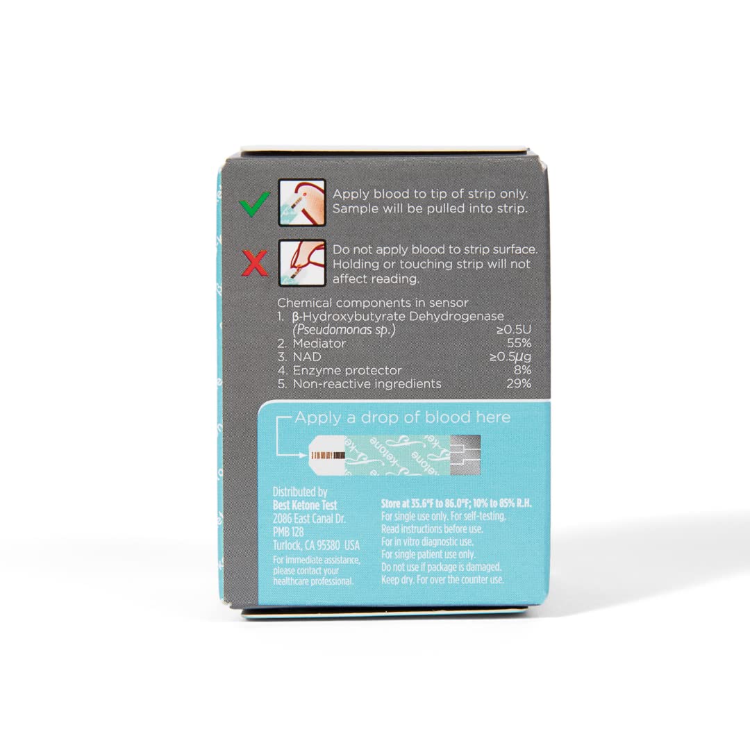 Blood Ketone Test Strips 50ct S93691