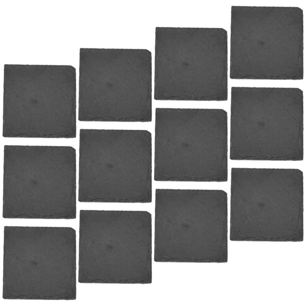 Natural Stone Cup Coaster Set 12pcs A166