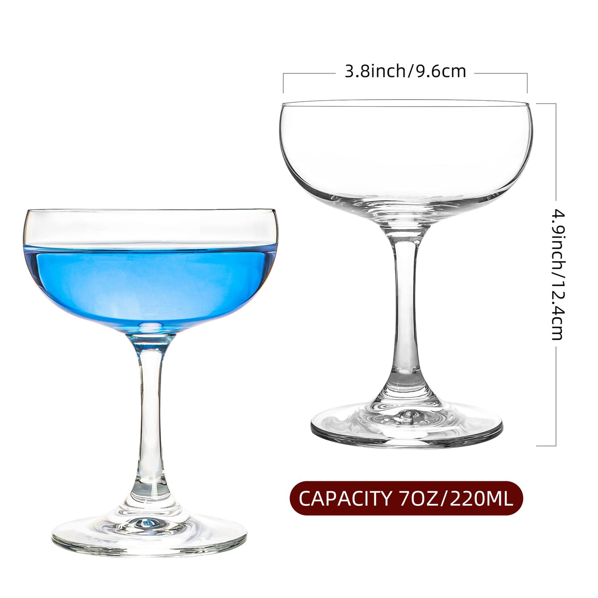 Champagne Glasses Set of 6 D6839