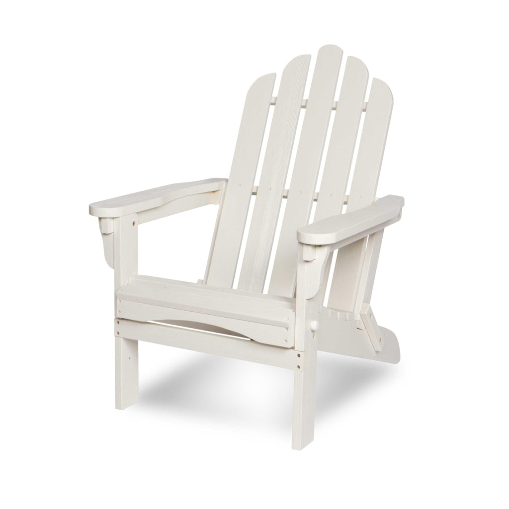 Eggshell White Wooden Outdoor Folding Chair G9400