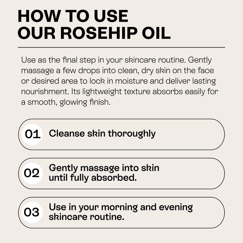 Cold-Pressed Unrefined Rosehip Seed Oil 1 oz V149856