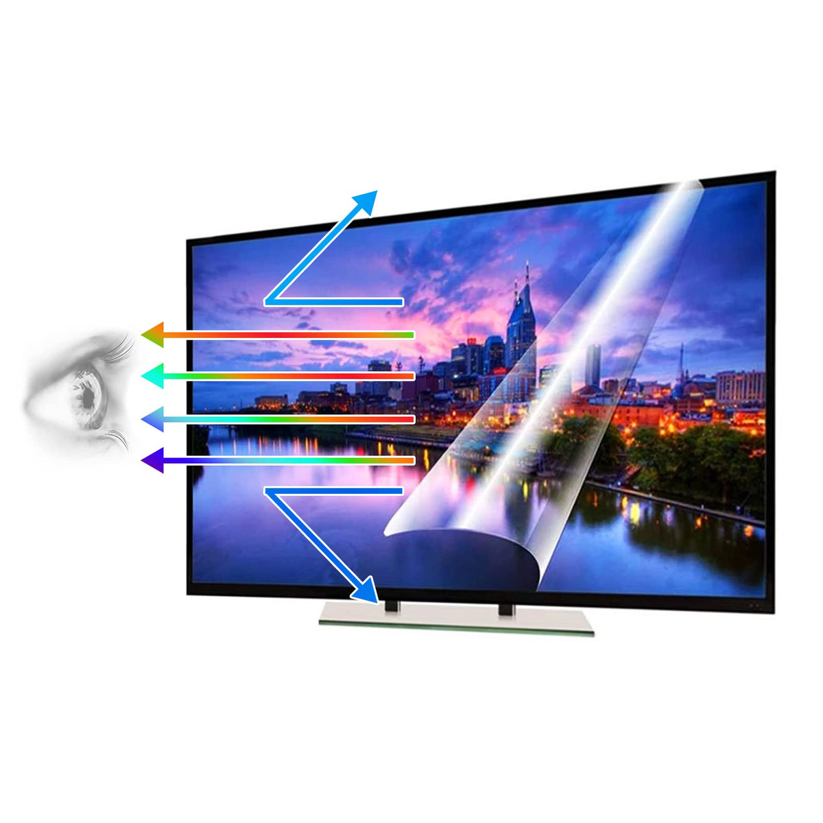 Anti-Glare Screen Protector for 32-75 Inch TV L53937