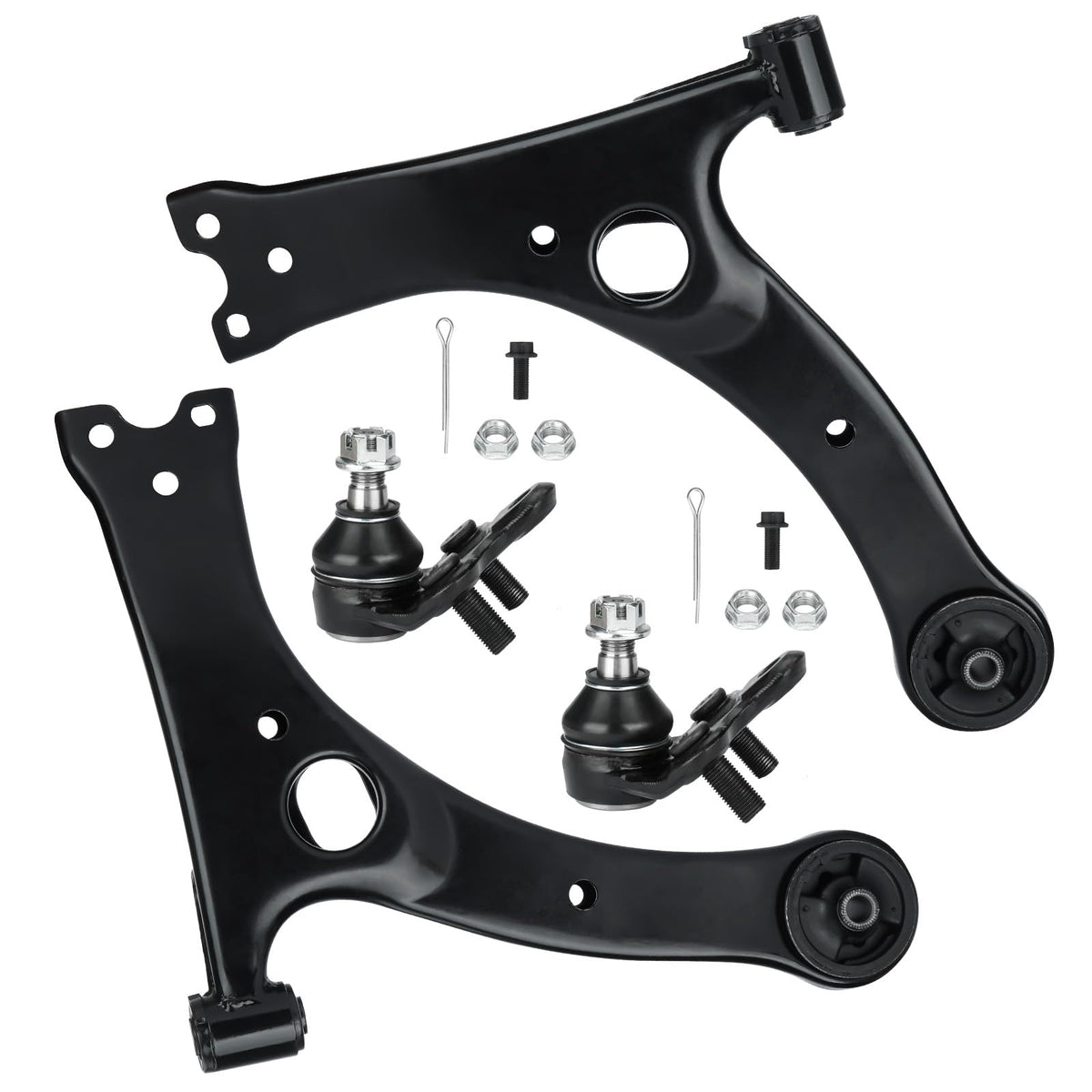 Front Lower Control Arms with Ball Joints 4 pcs Suspension Kit Y790114