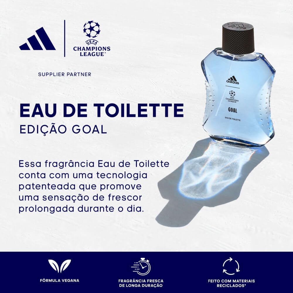 Adidas 3.3 oz EDT Spray S8263