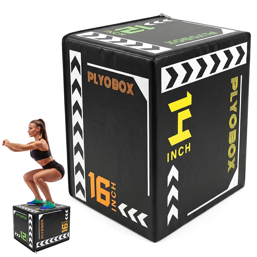 3-in-1 Plyometric Jump Box C4180