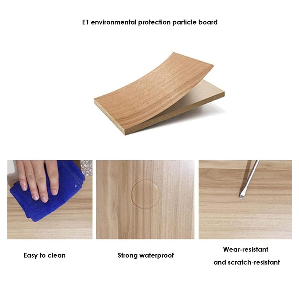 Adjustable Wood and Metal Desktop Bookshelf V832