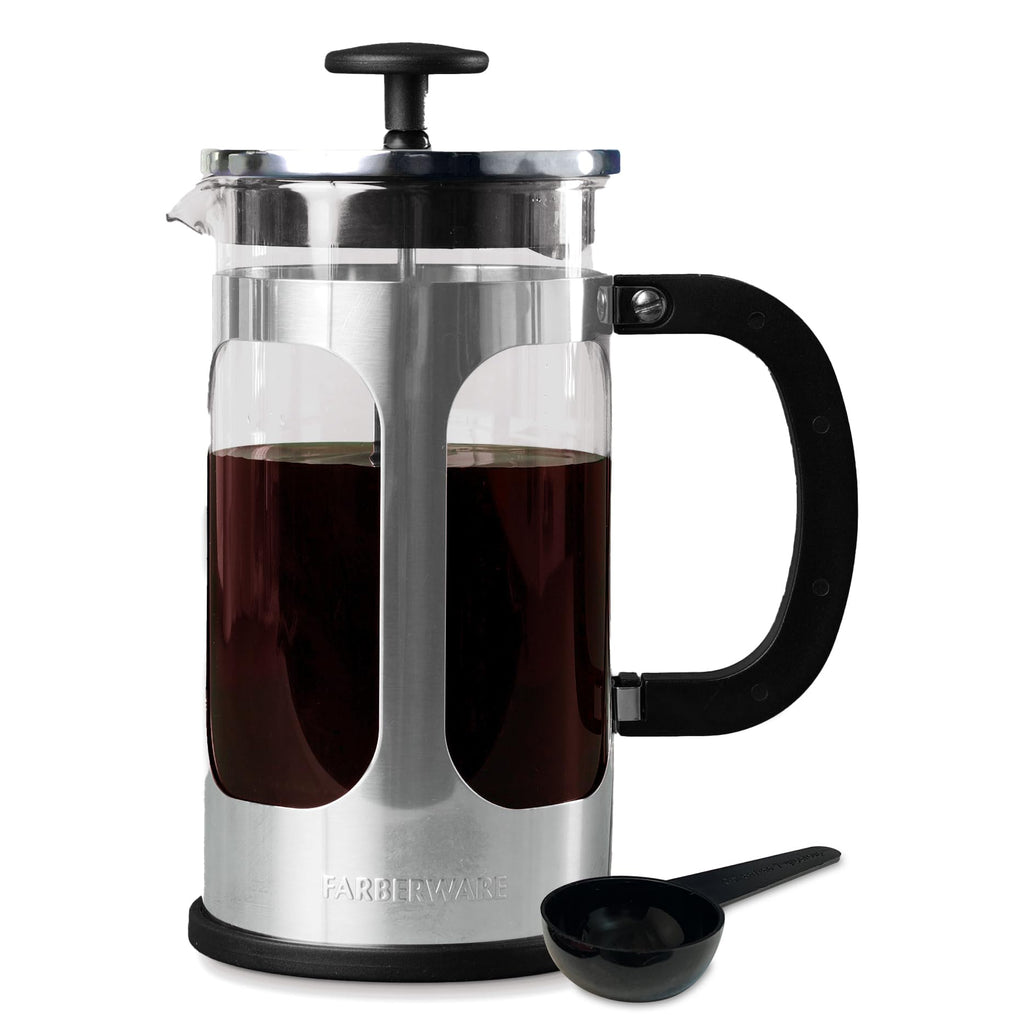 8 Cup Stainless Steel French Press Coffee Maker F11461