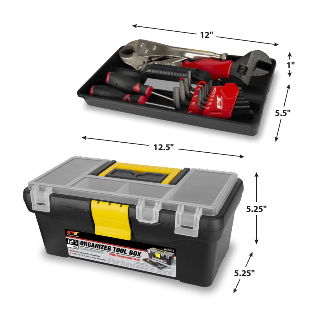 Heavy Duty Plastic Organizer Tool Box H509164