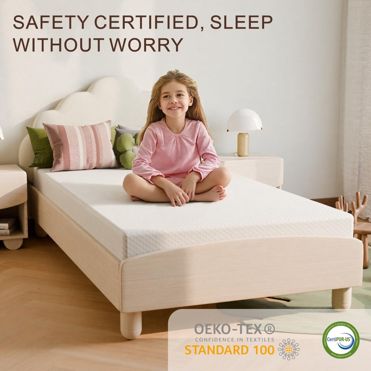 Twin 5 inch Gel Memory Foam Mattress V69608