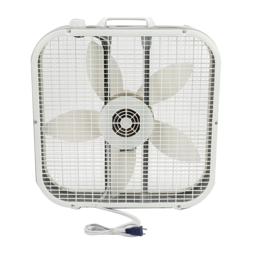 20" White Box Fan with 3 Speeds R22471