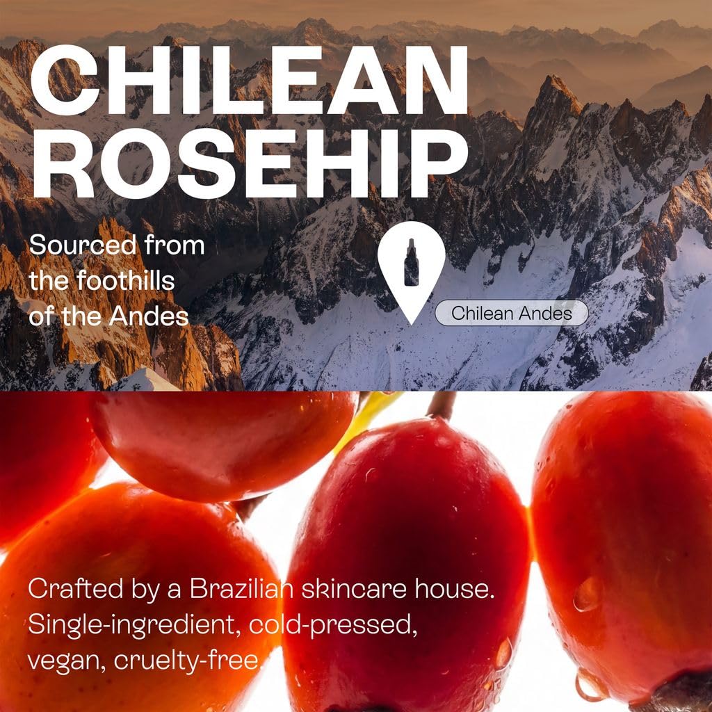 Cold-Pressed Unrefined Rosehip Seed Oil 1 oz V149856