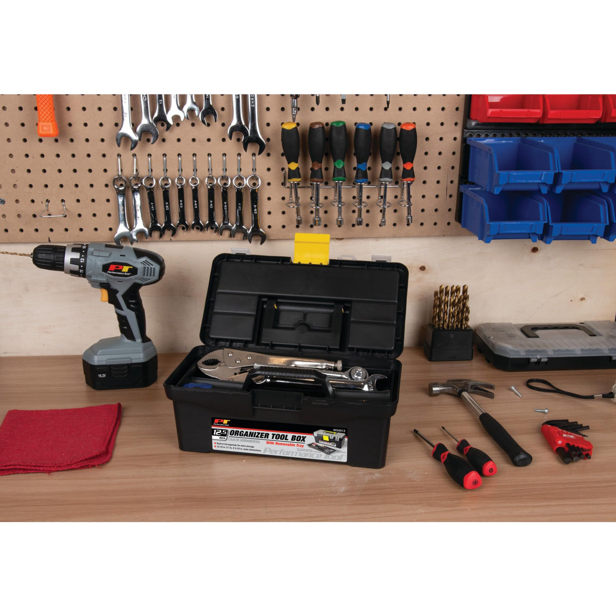 Heavy Duty Plastic Organizer Tool Box H509164