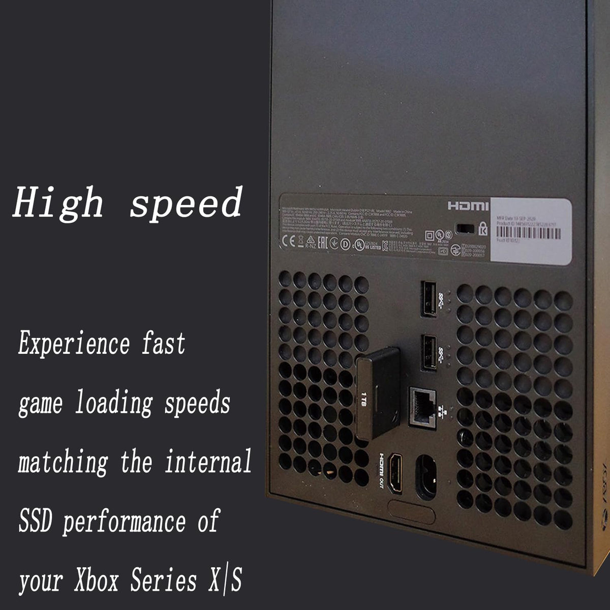 External Hard Drive Enclosure 1TB F269830