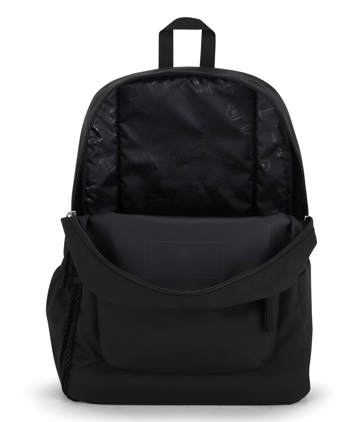 26L 12 inch Black Backpack V743587