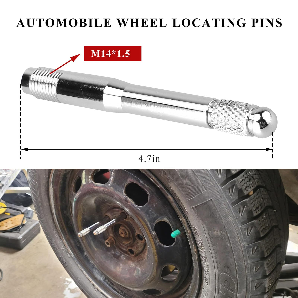 M14 × 1.5 Stainless Steel Wheel Alignment Pin D734641