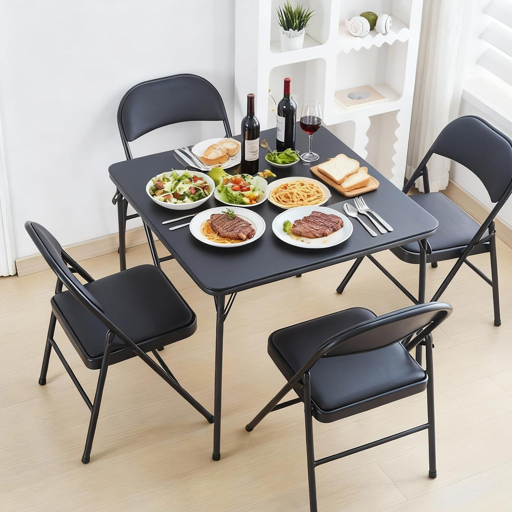 Black 32x32 Folding Table U19156