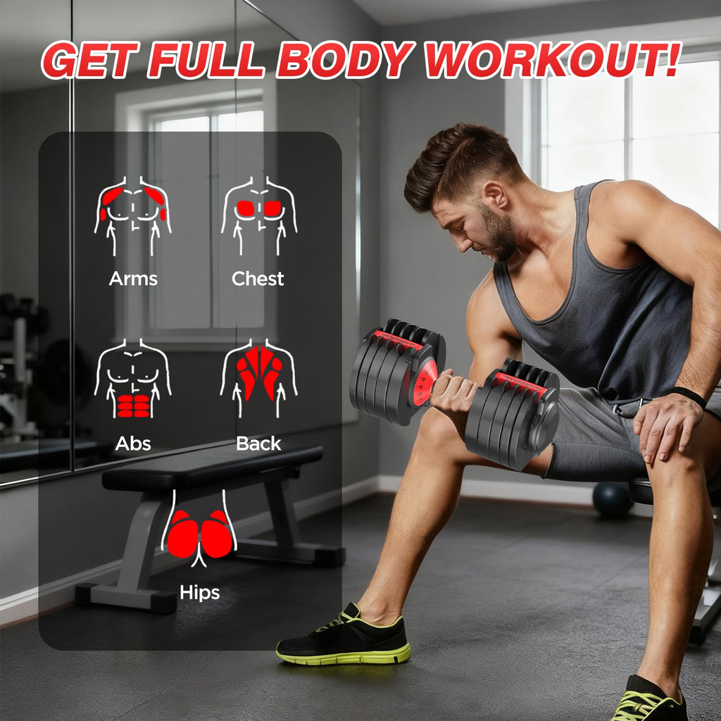 Adjustable Dumbbells Set of 2 P5382