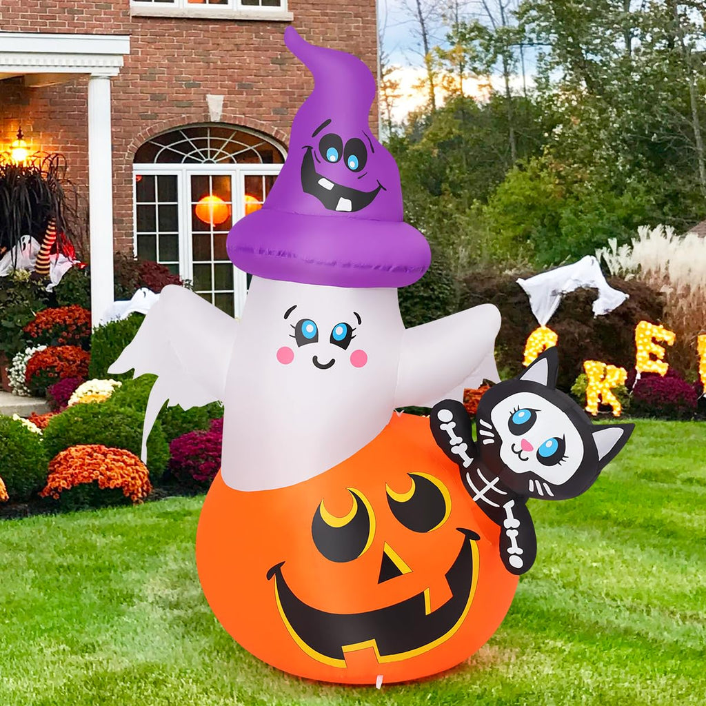 5 FT Halloween Inflatables with Built-in LEDs A99090