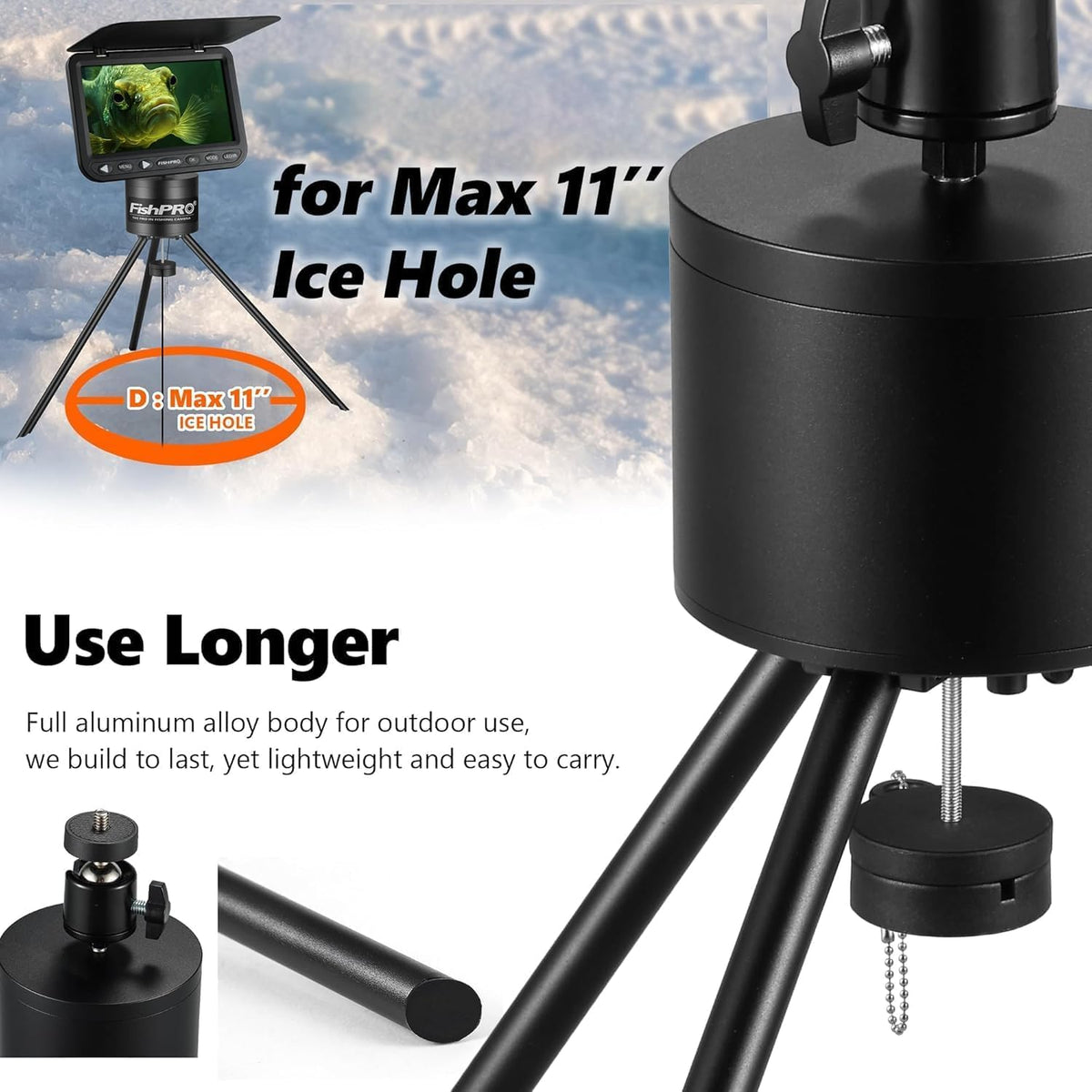 Underwater Fishing Camera Tripod X335