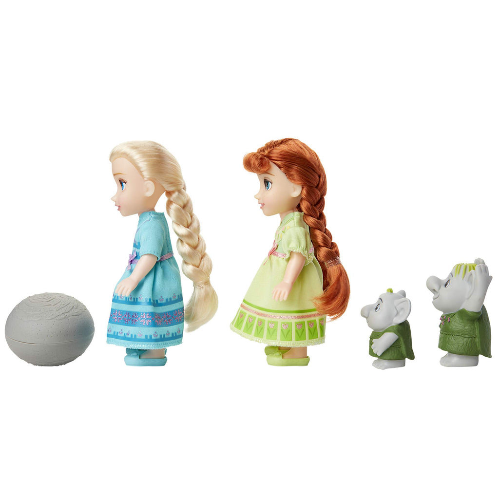 Anna & Elsa Dolls with Trolls Gift Set J875