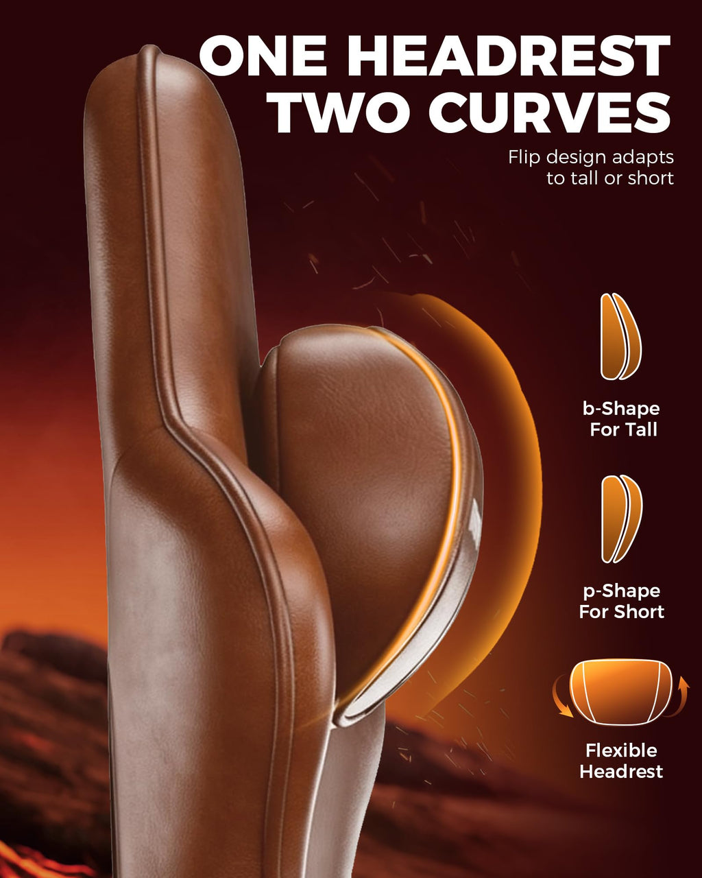 Big and Tall Gaming Chair with Footrest F335334