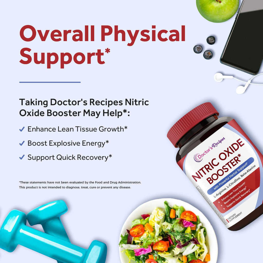 Nitric Oxide Booster 1380 mg 60 Vegan Caps G880