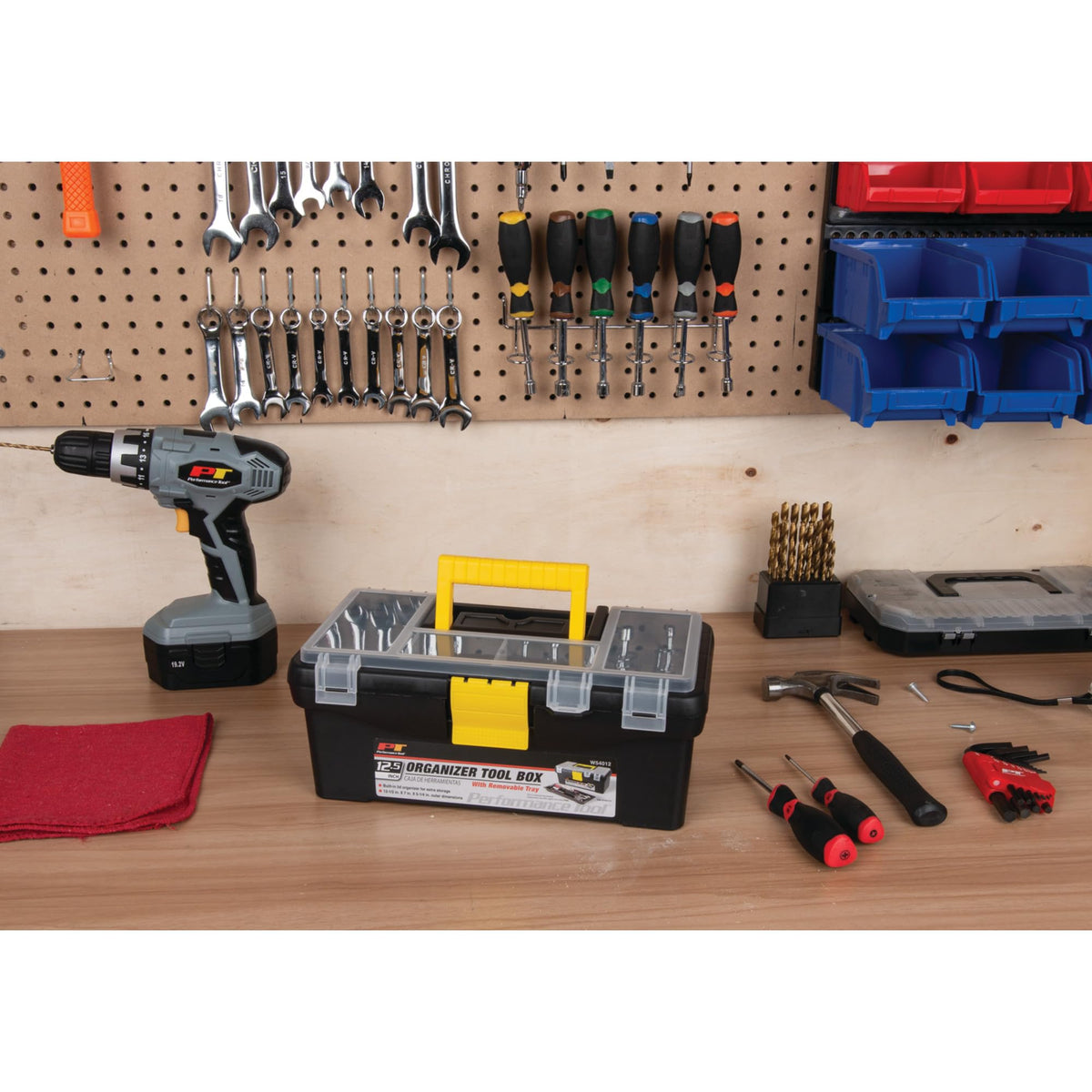 Heavy Duty Plastic Organizer Tool Box H509164