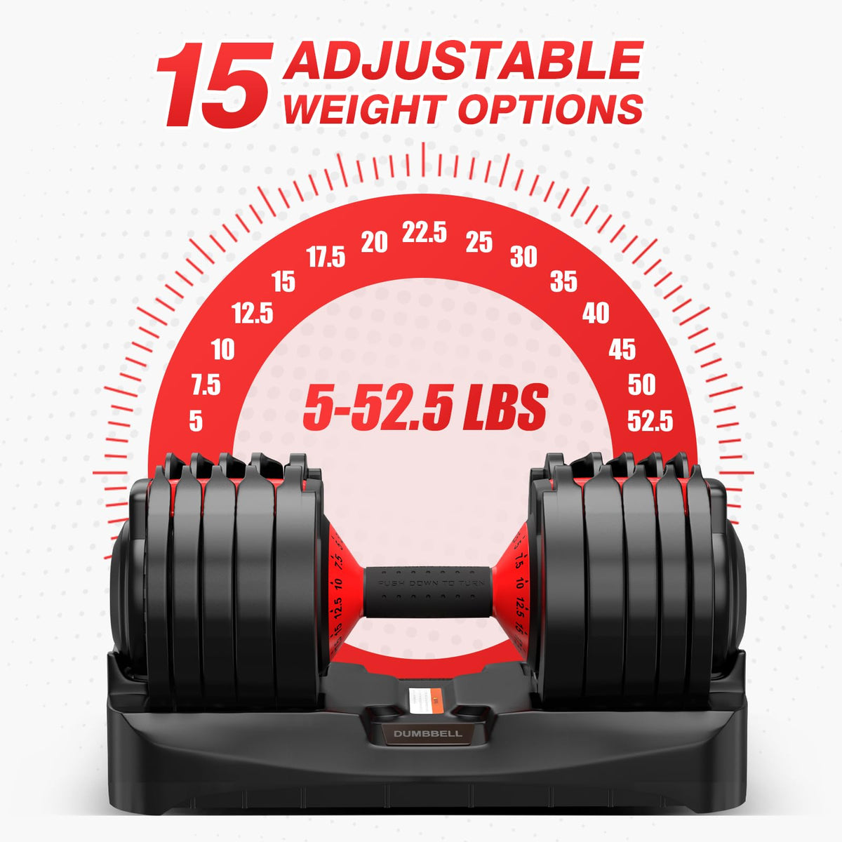 Adjustable Dumbbells Set of 2 P5382