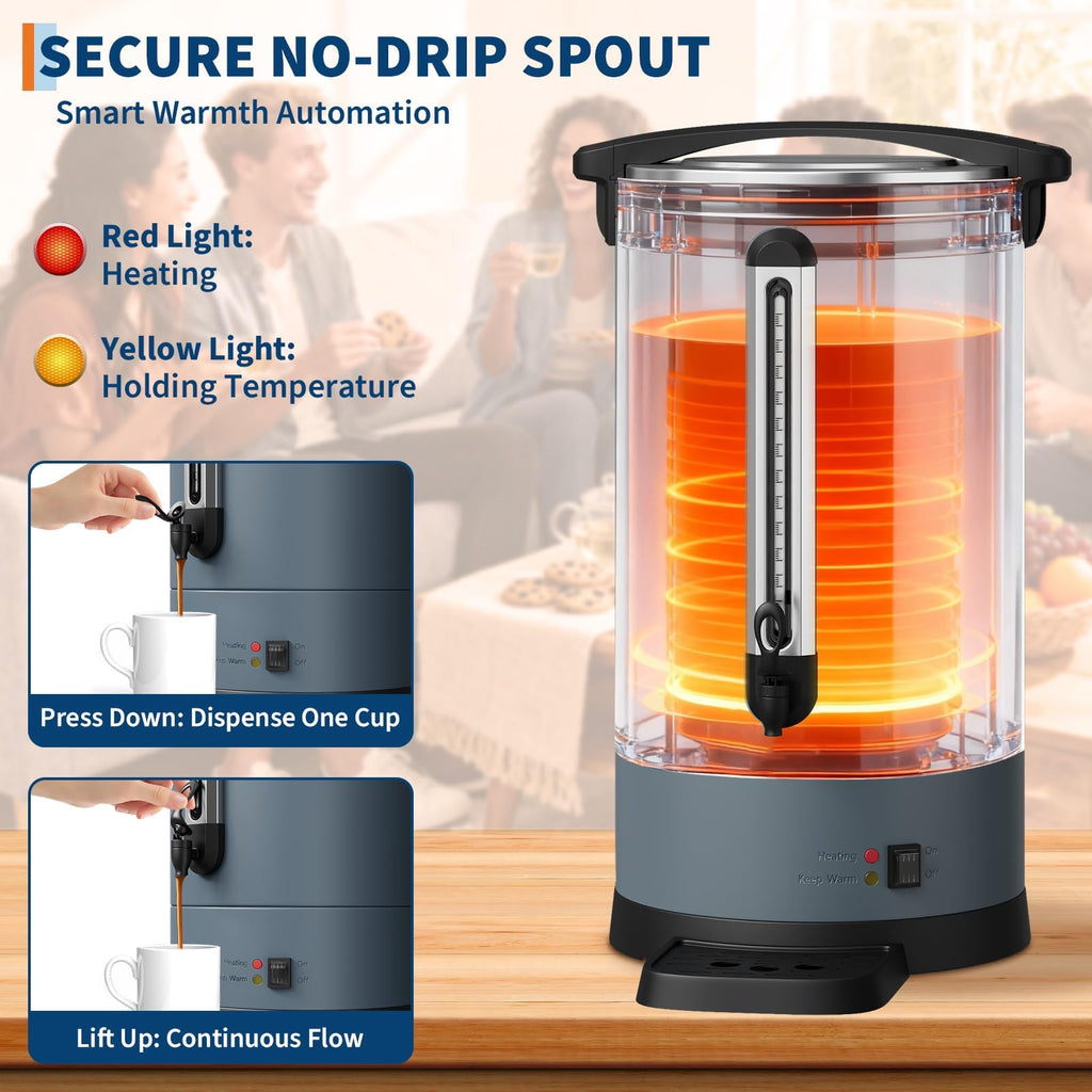 100-Cup Stainless Steel Coffee Urn L20691