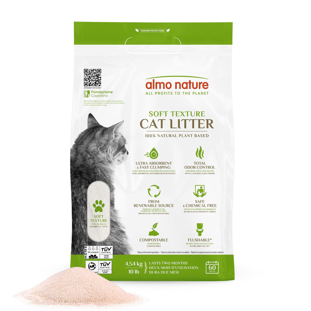 Plant-Based Clumping Biodegradable Cat Litter 10 lbs C483202
